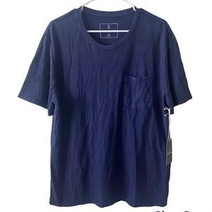 Mutual Weave NWT Dark Wash Indigo Short Sleeve Tee Men’s XL